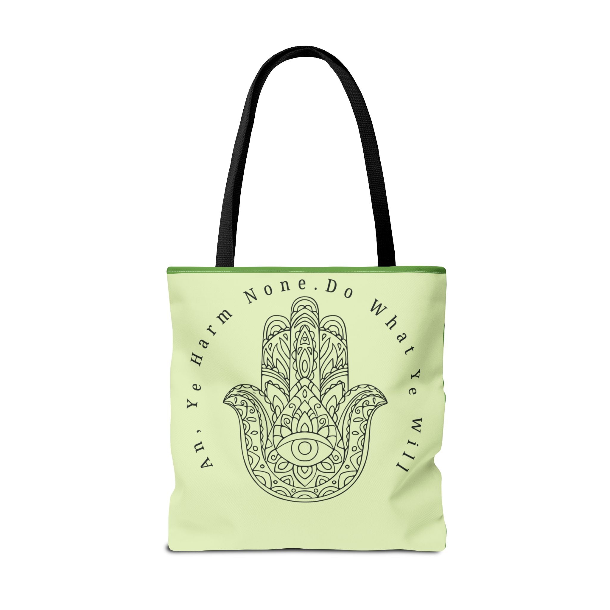 Wiccan 'An, Ye' Harm None. Do What Ye' Will' Tote Bag