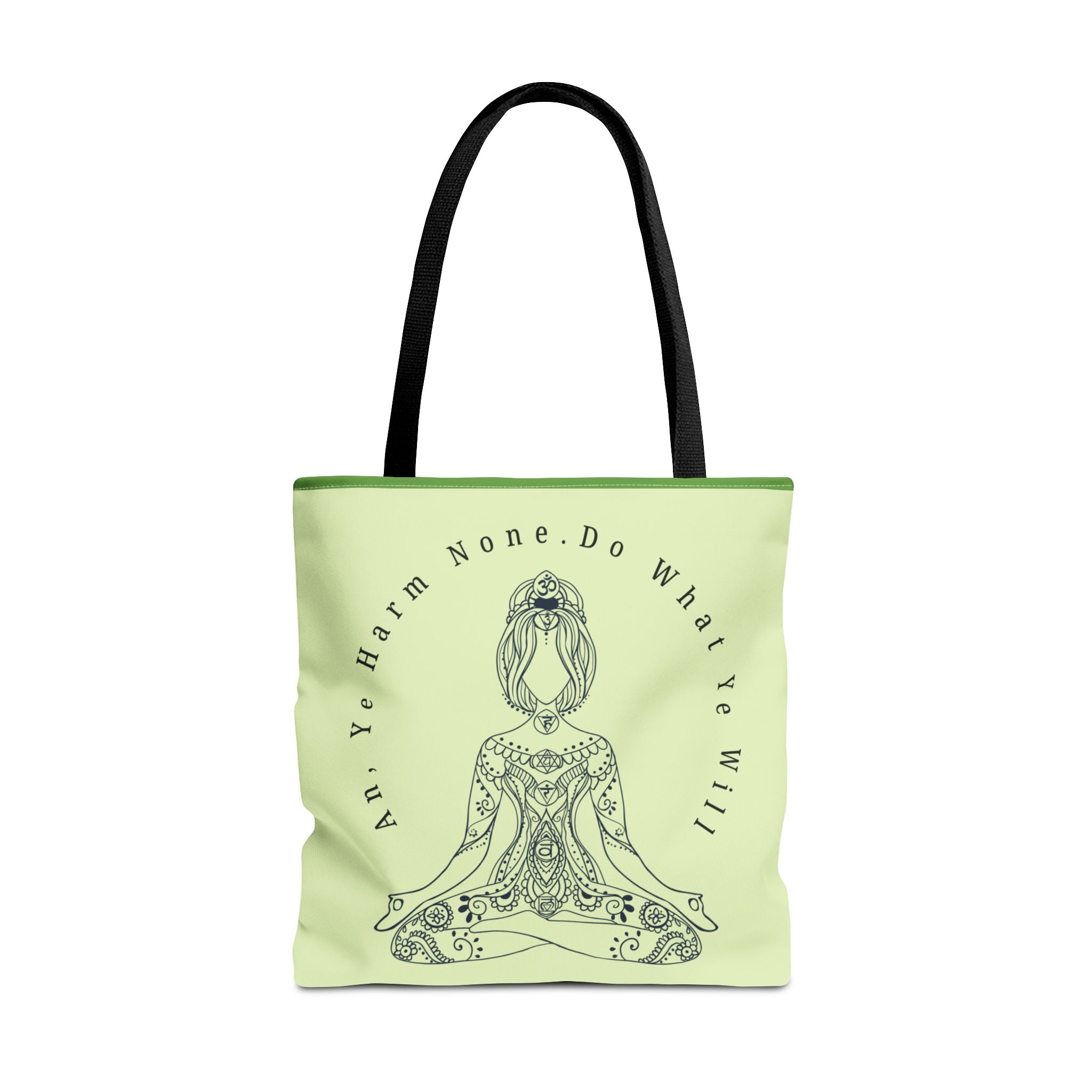 Wiccan 'An, Ye' Harm None. Do What Ye' Will' Tote Bag