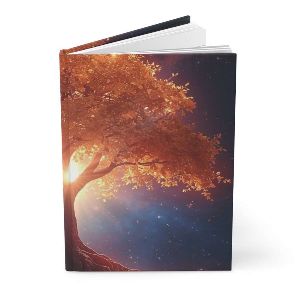 Hardcover Journal — Enchanted Seasons Tree Art Notebook