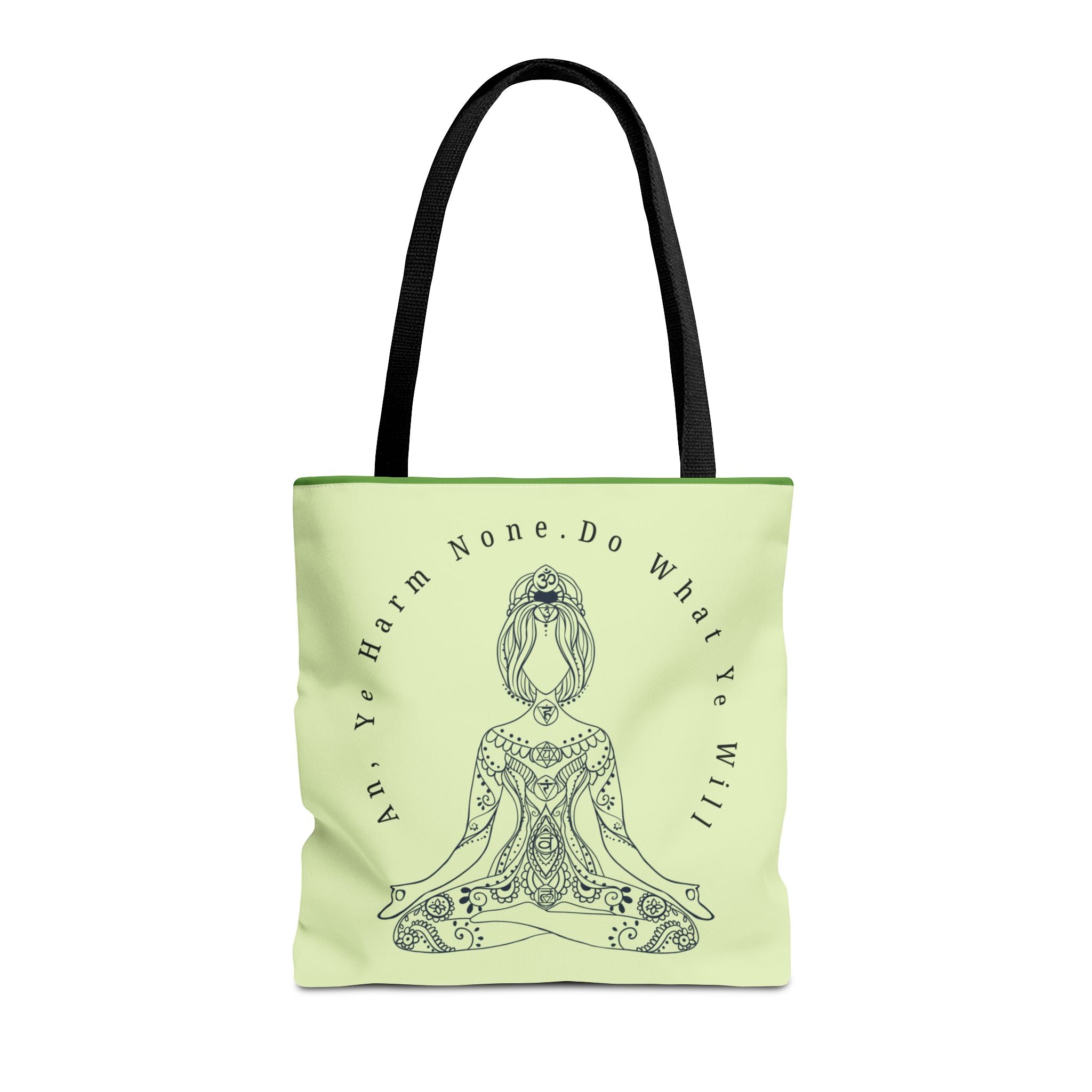 Wiccan 'An, Ye' Harm None. Do What Ye' Will' Tote Bag