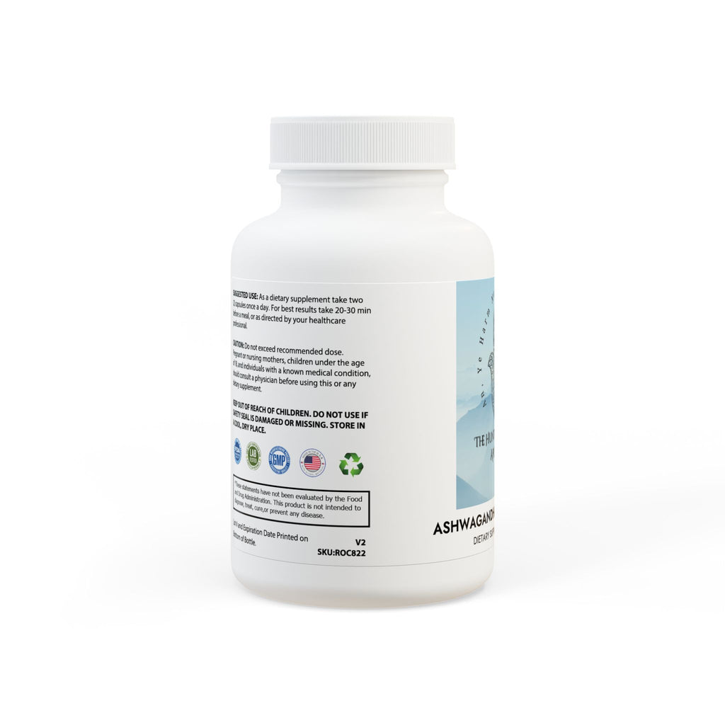 Ashwagandha and Black Pepper Supplement (60 capsules)