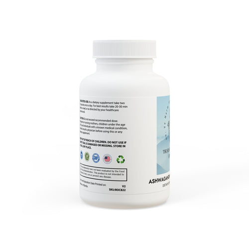 Ashwagandha and Black Pepper Supplement (60 capsules)