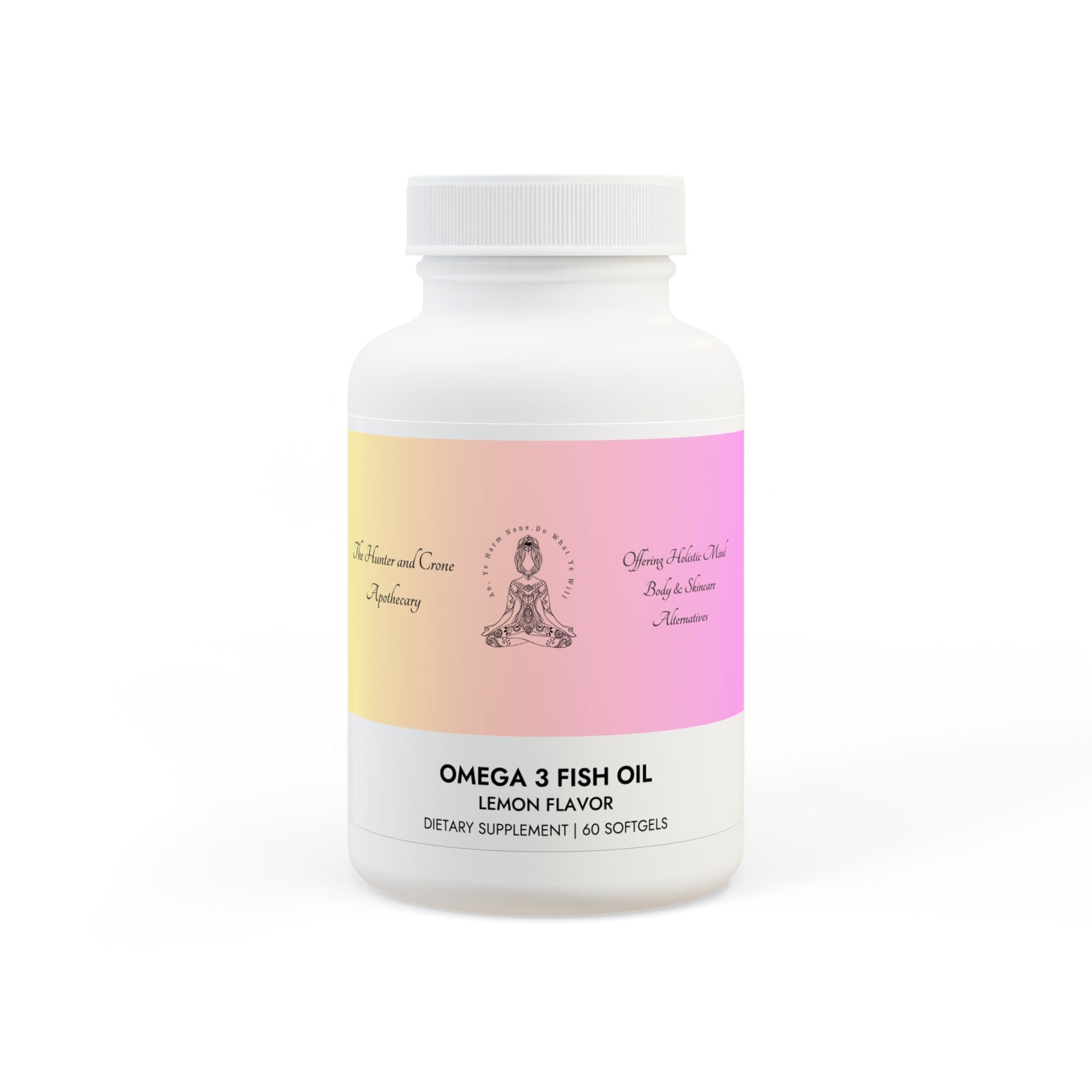 Omega 3 Fish Oil Supplement (60 Softgels)