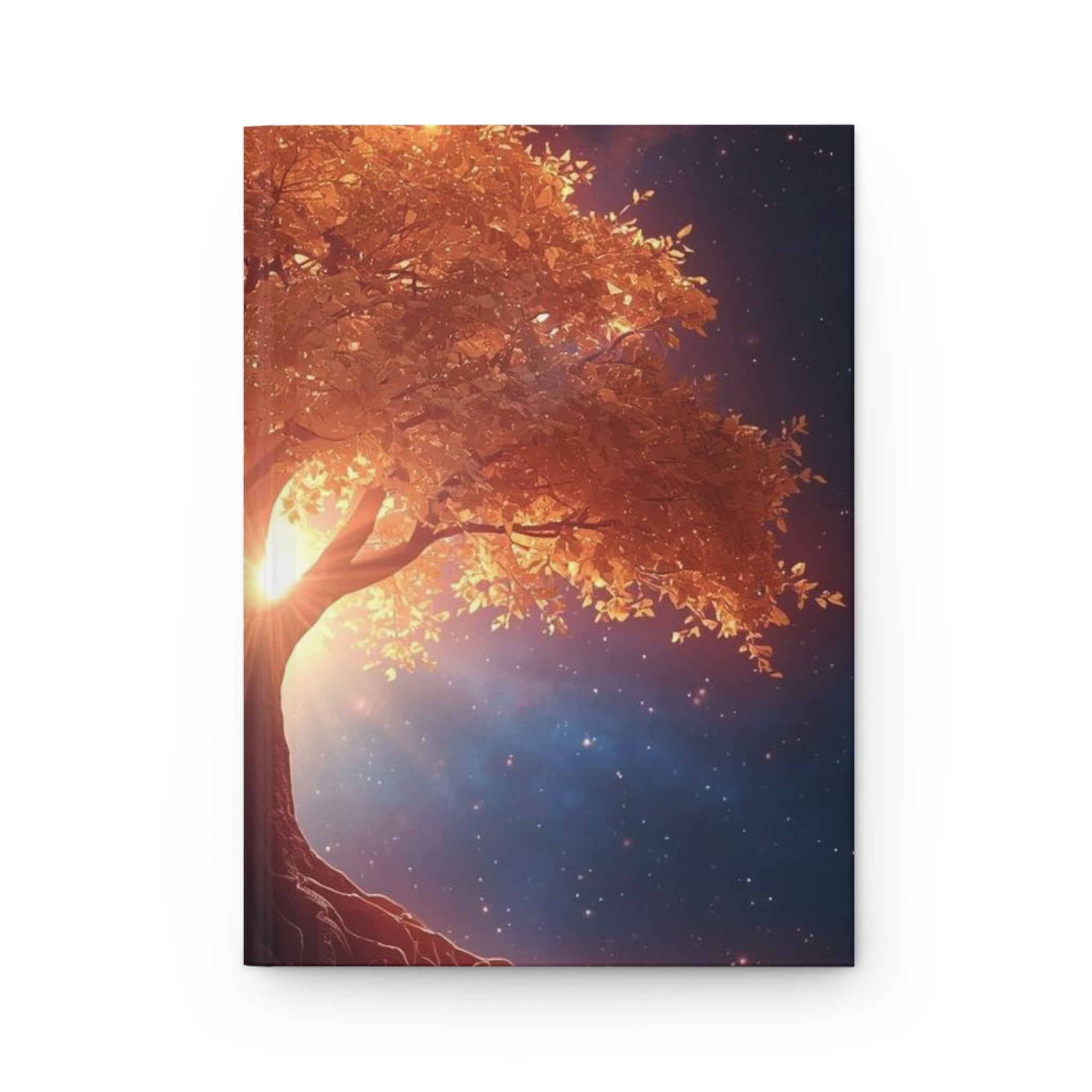 Hardcover Journal — Enchanted Seasons Tree Art Notebook