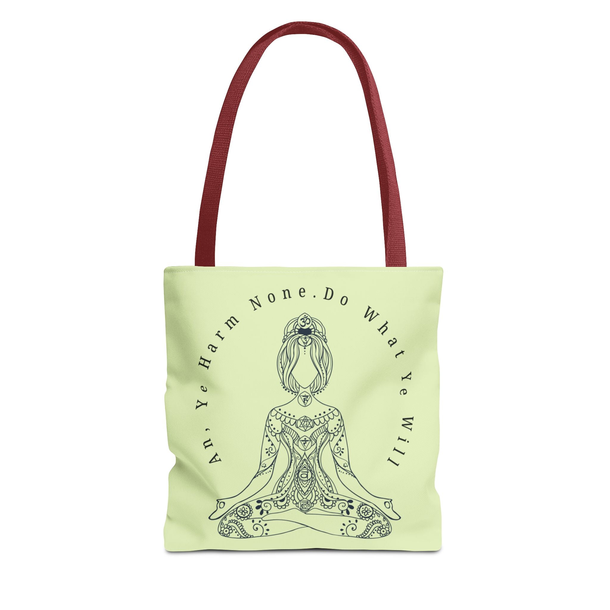 Wiccan 'An, Ye' Harm None. Do What Ye' Will' Tote Bag