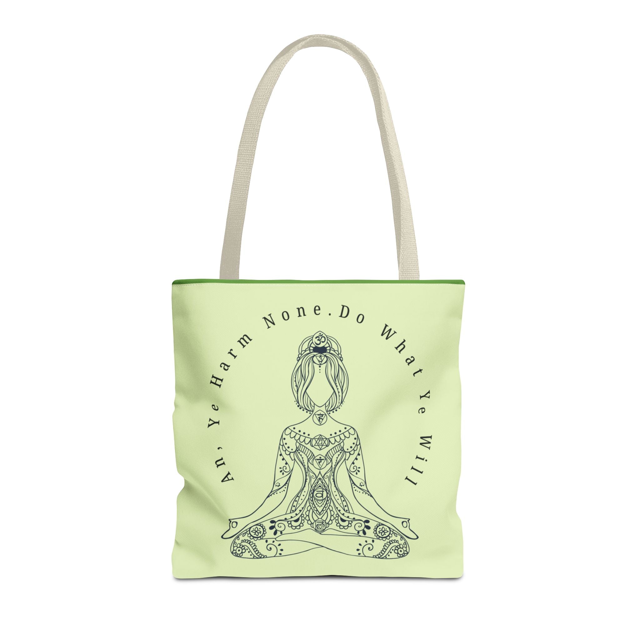 Wiccan 'An, Ye' Harm None. Do What Ye' Will' Tote Bag