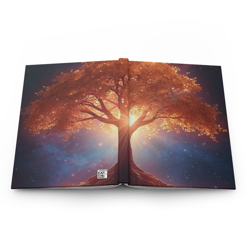 Hardcover Journal — Enchanted Seasons Tree Art Notebook