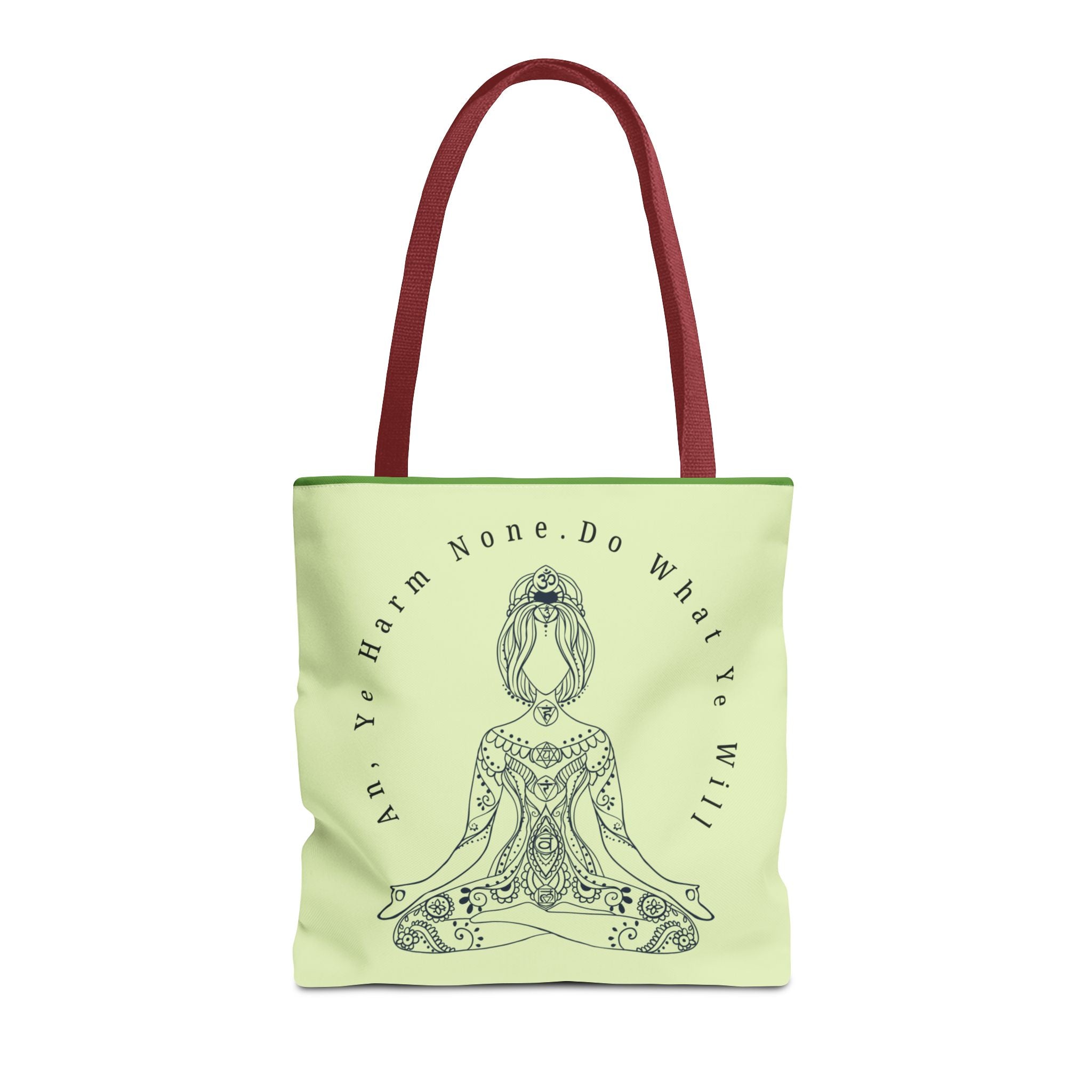 Wiccan 'An, Ye' Harm None. Do What Ye' Will' Tote Bag